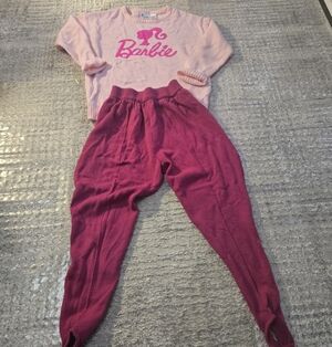 Barbie Pink Sweater And Leggings for Women